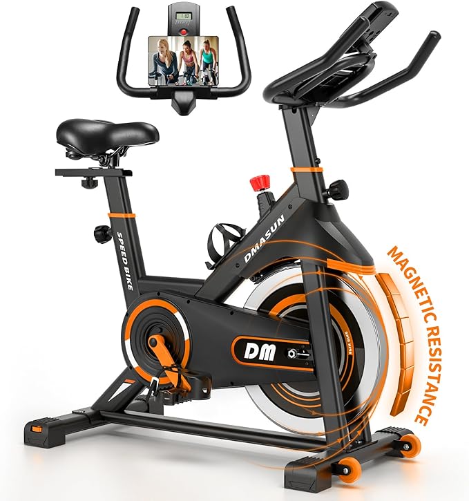DMASUN Magnetic Resistance Pro Indoor Cycling Bike (350 lb)