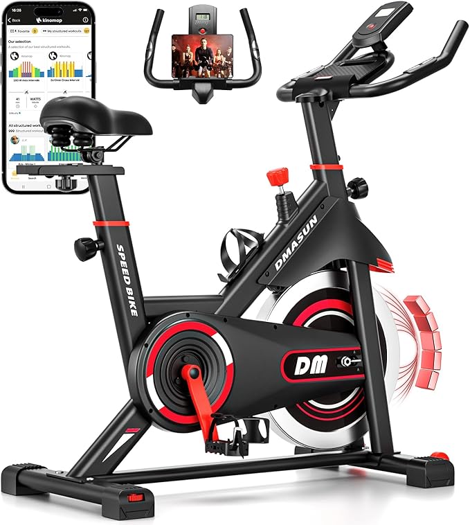 DMASUN Magnetic Resistance Exercise Bike (2023 Upgraded)